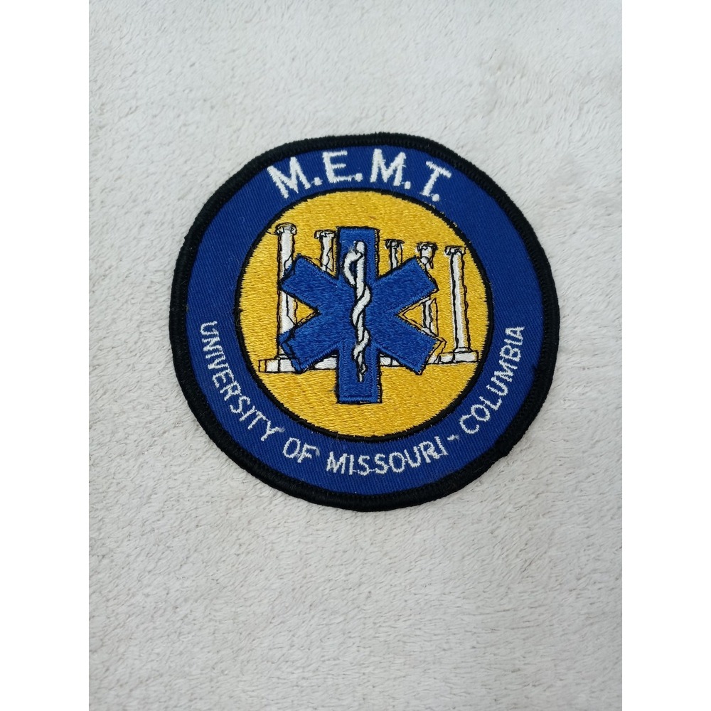 Vintage‎ M.E.M.T. University of Missouri-Columbia Patch Round 3.5"